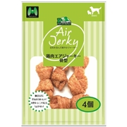 鶏肉エアジャーキー骨型４個