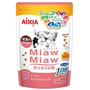 アイシア 国産 MiawMiaw ミャウミャウ カリカリ小粒 ささみ味 1.08kg