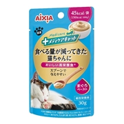 アイシア 国産 メディケアキャット 食べる量が減ってきた猫ちゃんに まぐろペースト 30g