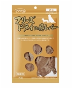 ママクック フリーズドライの豚レバー 犬用 30g