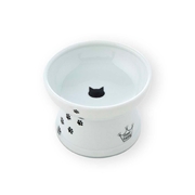 猫壱 ハッピーダイニング 猫用 脚付 フードボウル レギュラー 猫柄