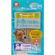 F&Bell お魚で出来たデンタルガム グレインフリー 白身魚味 Sサイズ 60g