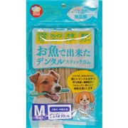 F&Bell お魚で出来たデンタルガム グレインフリー 白身魚味 Mサイズ