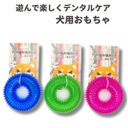 TPR噛み噛みトイ・リング グリーン