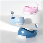 クジラトイレ　ライトブルー