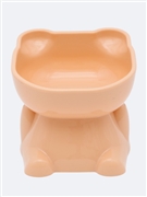 ペット用くまフェイスボウル（ピンク）