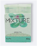 固まって流せる 猫砂 MIXTURE ミクスチャー GREEN TEA 4kg