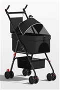 楽々ペットバギー ブラック