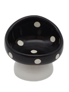 フードボウル キノコ ブラック