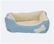 ボーンポイントベッド　ブルー