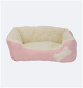 ボーンポイントベッド　ピンク