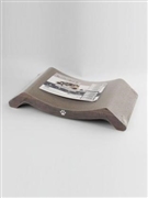 猫の爪とぎ　M型 ブラウン