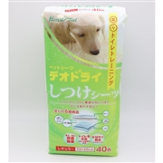 デオドライ ペットシーツ しつけシーツ レギュラー 40枚【定期購入】