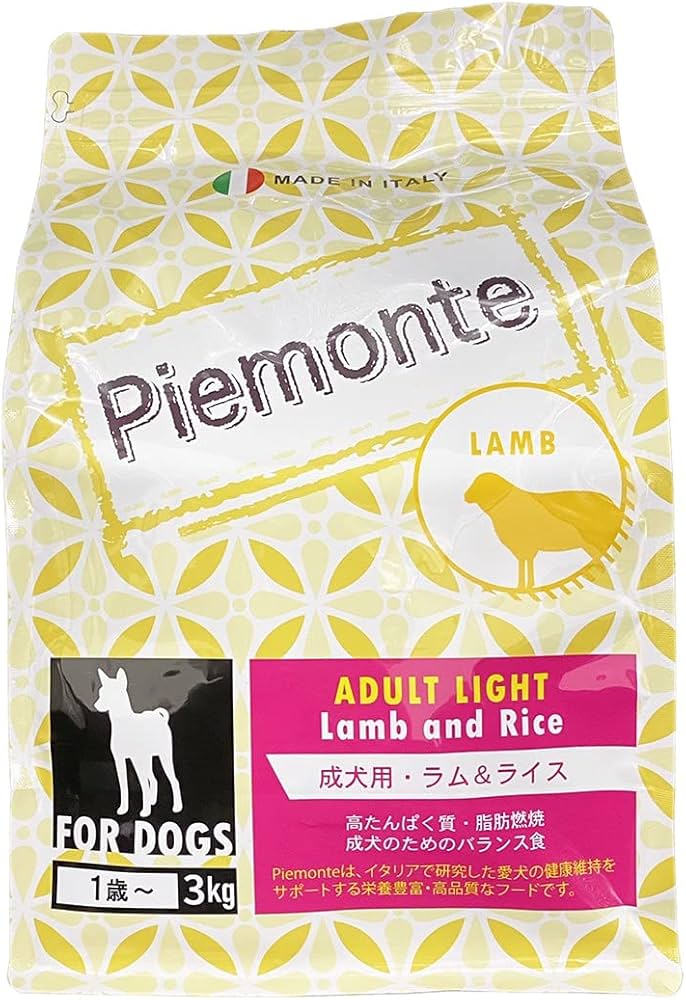 ピエモンテ アダルト ラム&ライス 3kg