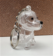 犬の毛収納ボックス キーホルダー ペットの毛の保管 ストラップ