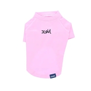 X-Girl ドッグＴシャツ ピンク FBS