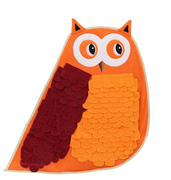 FOFOS （フォフォス） ノーズトイ ふくろう ブラウン