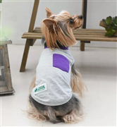 LOGOS ドッグシャツ グレー  S