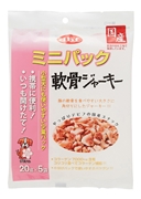 デビフミニパック軟骨ジャーキー１００ｇ 定価：528円（税込）