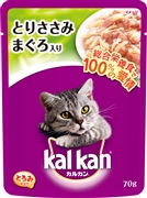 ＫＷＰ１０カルカンＰとりささみまぐろ７０ｇ 定価88円