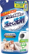 ペットの布製品専用洗たく洗剤詰替３２０ｇ 定価：437円（税込）