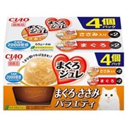 ＣＩＡＯ まぐろジュレ ４個パック まぐろささみＶ