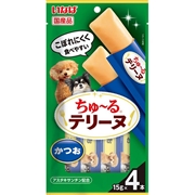 いなば 国産 ちゅーるテリーヌ かつお 15g×4本