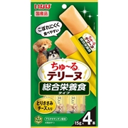 いなば 国産 ちゅーるテリーヌ 総合栄養食タイプ とりささみ チーズ入り 15g×4本