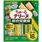 いなば 国産 ちゅーるテリーヌ 総合栄養食タイプ ささみ・チーズバラエティ 18本入り