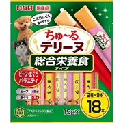 いなば 国産 ちゅーるテリーヌ 総合栄養食タイプ ビーフ・まぐろバラエティ 18本入り