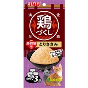 鶏づくし高齢猫用とりささみ６０ｇｘ３