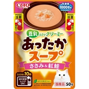 CIAO あったかスープ ささみ＆紅鮭 50g
