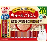 いなば 国産 CIAO ちゅ～るごはん まぐろバラエティ 14g×40本