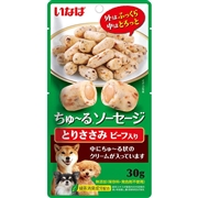 ちゅーるソーセージとりささみビーフ 30g