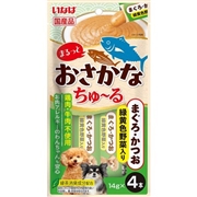 犬用まるっとおさかなちゅーる緑黄色野菜入４本
