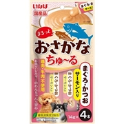 犬用まるっとおさかなちゅーるサーモン４本