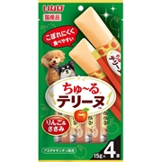 ちゅーるテリーヌりんご＆ささみ４本