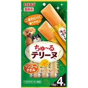 ちゅーるテリーヌマンゴー＆ささみ４本
