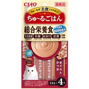 いなば 国産 CIAO ちゅ～るごはん まぐろ＆かつお グレインフリー 14g×4本