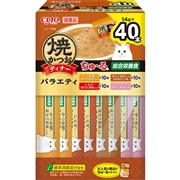 いなば 国産 CIAO 焼かつおディナーちゅ～る バラエティBOX 14g×40本