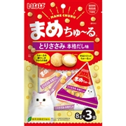 いなば まめちゅーる とりささみ 本格だし味 8g×3袋