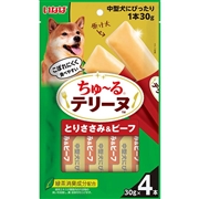 ちゅーるテリーヌ中型犬用ささみ＆ビーフ４本
