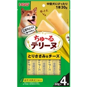 ちゅーるテリーヌ中型犬用ささみ＆チーズ４本