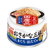 ＣＩＡＯおさかな三昧まぐろほたて味６０ｇ