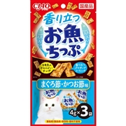 いなば 国産 CIAO 香り立つお魚ちっぷ まぐろ節・かつお節味 4g×3袋