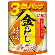 金のだし３缶まぐろ・ささみ入り