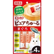 いなば 国産 CIAO ピュアちゅ～る まぐろ 14g×4本