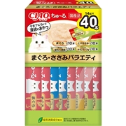 CIAOちゅ～る いなば 国産 まぐろ・ささみバラエティBOX 14g×40本