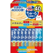 いなば 国産 CIAOちゅ～る 乳酸菌入りバラエティBOX 14g×40本