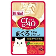 ＣＩＡＯ パウチゼリー まぐろ ささみ しらす ４０ｇ